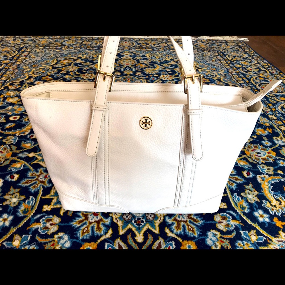 Tory Burch Buckled London Shopper Tote